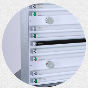 T60-4 4 nguồn sáng D65, TL84, UV, F/A kiểm tra màu hộp Đèn dệt, hộp đèn màu D65 - Product Image 4