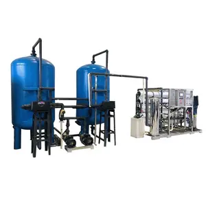 Grande capacité 15 t/h RO usine de traitement de l'eau machine de fabrication de l'eau purificateur d'eau par osmose inverse machine industrielle