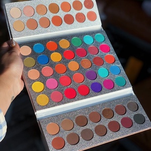 Nouveauté Palette de fards à paupières vegan sans cruauté 63 couleurs Mat Paillettes Multi-usages Palette de maquillage finition métallisée Vente en gros - Product Image 2