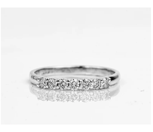 Bague de fiançailles et de mariage en diamant de laboratoire de qualité supérieure, taille ronde, qualité E-F VS, alliance unique, bijou de promesse et d'anniversaire - Product Image 1