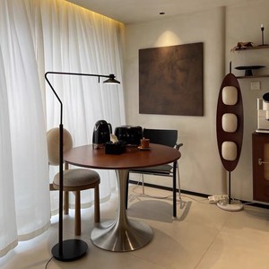 Floor Lamp Adjustable Height Led Light Source <b>Iron</b> Lampshade E26 Base Living Room Reading Lamp - Product Image 4