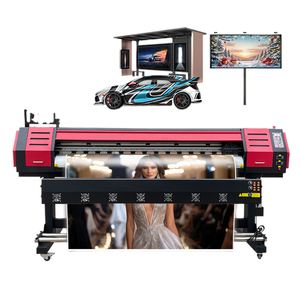 Imprimante traceur numérique grand format 1,8 m pour vinyle et bâches souples, avec têtes XP600 I3200, à solvant écologique - Prix - Product Image 1