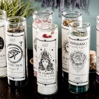 Bougie parfumée AIKUN, ingrédients biologiques, soulagement du stress, décoration d'intérieur, ensemble cadeau magique qui réalise des vœux, bougie parfumée