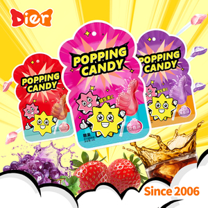 OEM Bonbons Vente en gros Marque privée Personnalisée Dessin animé Amusant Bonbons à sucer et à éclater Bonbons à saveur <span class=keywords><strong>fruit</strong></span>ée Bonbons pour enfants Jouet ODM - Product Image 2