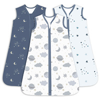 Sac de couchage léger et respirant pour bébé avec bouton intégré Pyjama d'été offrant une protection contre les coups de pied