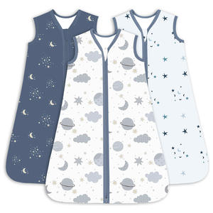 Sac de couchage léger et respirant pour bébé avec bouton intégré Pyjama d'été offrant une protection contre les coups de pied - Product Image 5