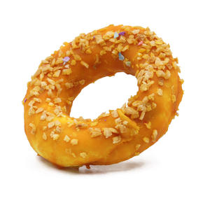 OEM köpek davranır üretici doğal ham köpek çiğnemek büyük köpekler için uzun ömürlü aperatif davranır Donut sığır Chews Pet meşgul kemikleri - Product Image 5