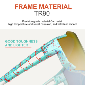 Kính thể thao ngoài trời thiết kế riêng, tích hợp kính phân cực, chống ánh sáng xanh, đổi màu tự động khi chạy bộ - Product Image 6