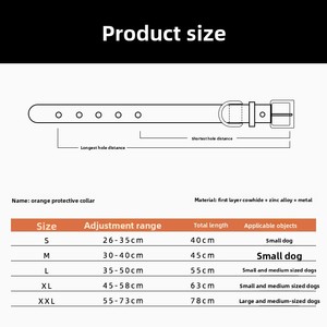 <span class=keywords><strong>Collar</strong></span> para Perro con Remaches y Diseño Floral Británico para Razas Pequeñas, Patrón Sólido, Cuero Vacuno, Cierre de Botón Ecológico de Cobre, Lavable a Mano - Product Image 5