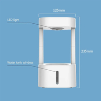 Humidificateur anti-gravité 580ml Humidificateur de bureau Humidificateur d'air