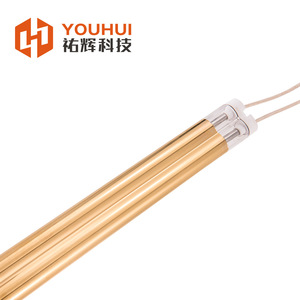 ยูฮุย IRP007 415V 2500W หลอดอินฟราเรดคลื่นกลางแบบเคลือบทองคู่สำหรับเครื่องพิมพ์ไฮเดลเบิร์ก SM102 - Product Image 2
