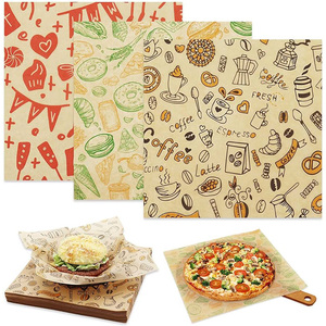 Nhật Bản In Sáp Nhôm Lá PE Tráng Không Thấm Mỡ Dầu Bằng Chứng Bánh Sandwich Tùy Chỉnh Nhanh Chóng Thực Phẩm Gói Giấy Trong Một Cuộn Với Logo - Product Image 1