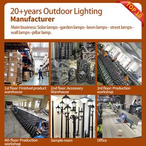 Lampu LED taman, teknologi harga grosir lampu LED taman luar ruangan lampu lanskap LED 2.3 meter tiang lampu halaman aluminium tiang - Product Image 6