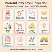 LASIVE TOYS 4-6세 어린이를 위한 플라스틱 소꿉놀이 주방 장난감, 시뮬레이션 바베큐 꼬치 및 요리 세트