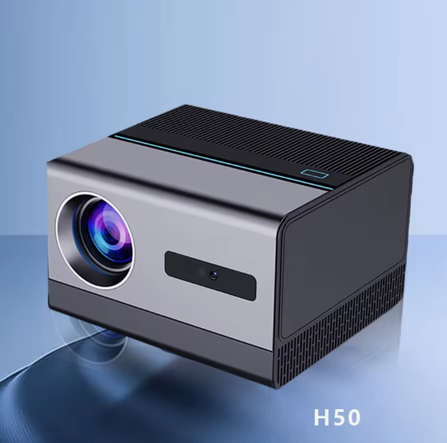 YDH H50 Android 12 LED Projector 3000 ANSI Lumens 4K HDR WiFi Connectivity sealed Optical Engine Native 1080P Home Cinema
