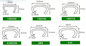 Haute qualité élevage siège de voiture C Type clou C forme anneau de porc Machine de production <span class=keywords><strong>d</strong></span>'agrafes - Product Image 6