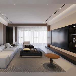 Ensemble de canapés en bois minimaliste personnalisé pour les grands intérieurs, mobilier complet pour le salon, pour les villas - Product Image 2