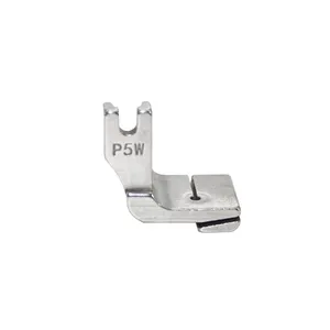 P5W Wide Pleat Presser Foot for Lockstitch Sewing Machine for Industrial sewing machine parts