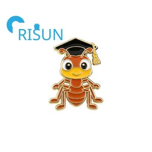 Pin de Solapa Personalizado con Forma de <span class=keywords><strong>Hormiga</strong></span> Cortadora de Hojas, Broche de Metal con Diseño de <span class=keywords><strong>Hormiga</strong></span> de Terciopelo Rojo y Negro, Pin de Esmalte con Diseño de Insecto Animal - Product Image 6