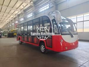 Autobús Eléctrico Turístico de 14 Plazas Hecho en China con Batería de Plomo-Ácido, Velocidad Máxima de 60 km/h, para Uso Turístico en Aeropuertos - Product Image 6