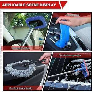 Ensemble de 56 pièces pour le nettoyage intérieur et extérieur de la voiture, kit d'outils de nettoyage de voiture en microfibre pour l'extérieur et l'intérieur - Product Image 3