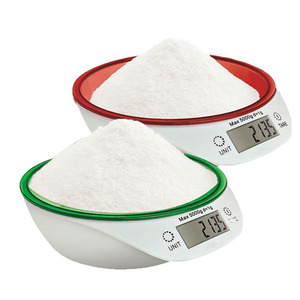 Báscula Digital de Cocina 5000g con Precisión de 1g para Harina y Alimentación de Mascotas, Plástico Rojo, Funciona con Batería - Product Image 4