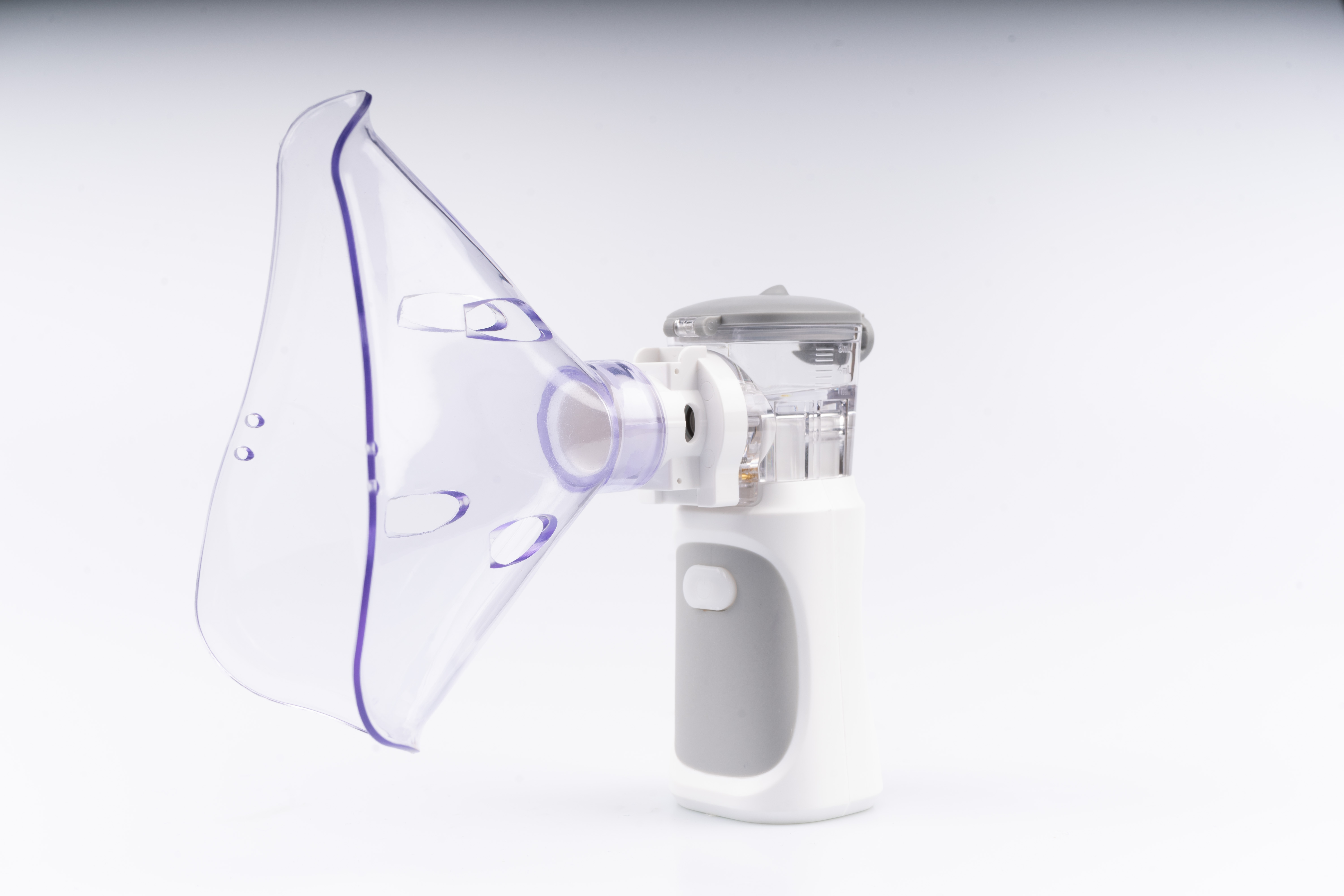 Nuevo mini nebulizador de malla portátil de bolsillo con compresor para tos y batería