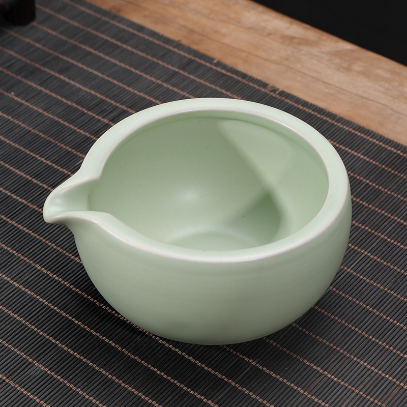 Cuenco de matcha Ru kiln Tianqing