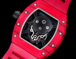 Nuevo Reloj de Alta Gama Más Vendido, Caja de Cerámica Roja, Reloj de Goma, Reloj Automático Mecánico, Reloj Deportivo Tourbillon para Hombre - Product Image 5