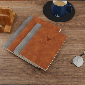 Da cừu 200 trang 80gsm giấy dày lót Tạp Chí máy tính xách tay A5 B5 Da Nhật ký máy tính xách tay bìa cứng Nguồn cung cấp cho các văn bản - Product Image 5