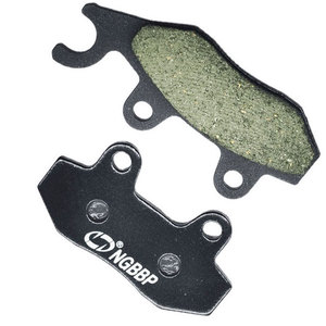 Pastilla de freno de Venta caliente de fábrica NGBBP para scooters eléctricos S02LS FA197 pastilla de freno de motocicleta de cerámica orgánica - Product Image 3