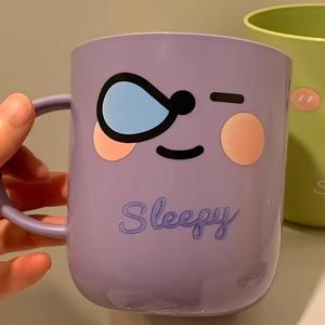 Cute bathroom, children's mouthwash cup, household brushing, thick and durable <b>toothbrush</b>, wash cup - Product Image 2