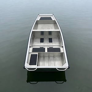 <span class=keywords><strong>Bateau</strong></span> utilitaire en aluminium entièrement soudé de 4,0 m, vente en gros directe d'usine, pour travaux aquacoles - Product Image 4