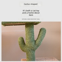 Tour griffoir pour chat de type cactus, du sol au plafond, avec poteau à griffer en sisal, pour chats de grande taille, vente directe d'usine pour grossistes en articles pour animaux de compagnie