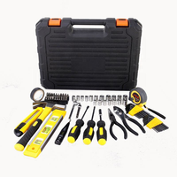 Boîte à outils portables multifonctions de 78 pièces pour une utilisation quotidienne, entretien domestique, outils d'entretien polyvalents de haute qualité
