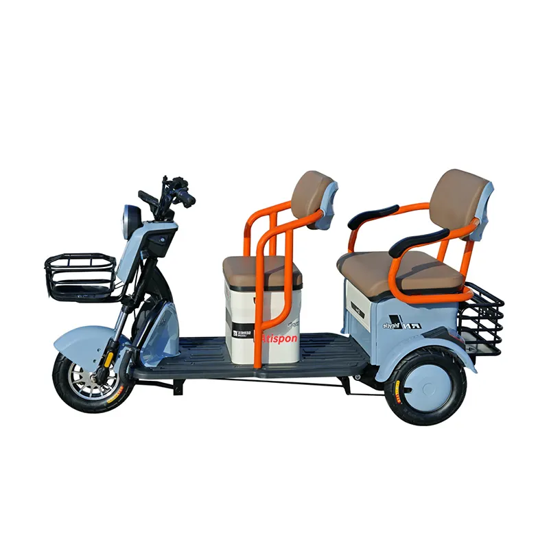 Buon prezzo 60v Cargo tricicli 3 ruote elettrico Trike Scooter Differiential motore CE EEC per il passeggero adulto