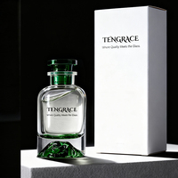 Flacon de parfum vide en verre de luxe personnalisé avec atomiseur, emballage de flacon de parfum avec logo