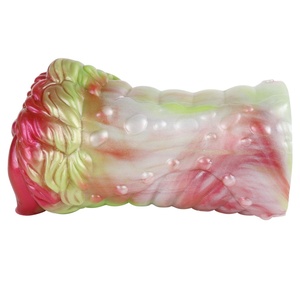 Fantasy-themed Silicone Masturbator Cup Wholesale Dual-chamber Masturbator Portable Quiet Adult <b>Toy</b> Male Masturbator Sex <b>Toy</b> - Product Image 4