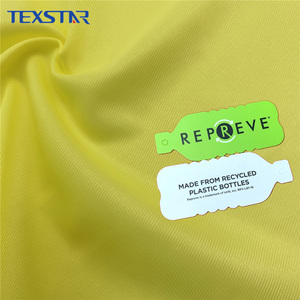 Thân Thiện Với Môi 100% RPET Repreve Tái Chế <span class=keywords><strong>Polyester</strong></span> Sợi Ngang Dệt Kim Vải Cho Hàng May Mặc - Product Image 1