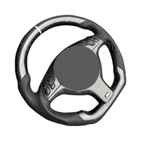 Volant personnalisé pour BMW M3 E46 E39 E53 330ci 325i Volant en fibre de carbone en cuir fait main