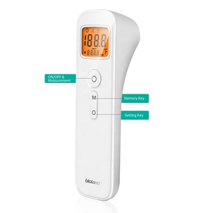 Termômetro digital, temperatura corporal infravermelho arma termômetro medição febre na testa sem contato - Product Image 3