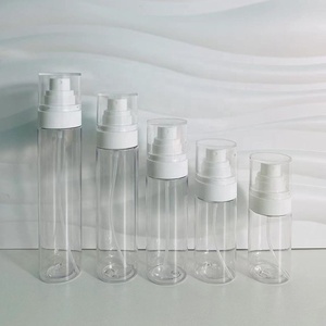 Lz Gói 50Ml 60Ml 80Ml 100Ml 120Ml Rõ Ràng Pet Trắng Đen Phun Chai Biểu Tượng Tùy Chỉnh Cơ Thể Sương Mù Kem Chống Nắng Phun Chai Với Bơm - Product Image 4