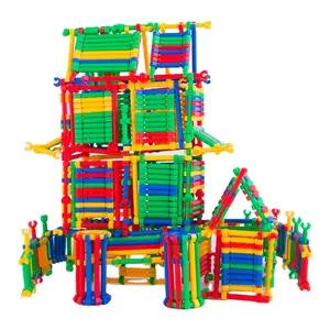 POTENTIAL ABS Plastic Building Blocks Sets Preschool Non-Toxic Educational Toys for Kids 7 Years