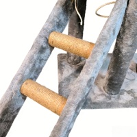Arbre à chat avec structure d'escalade, grande griffoire en sisal, planche à griffer, favorise le saut et l'escalade, maisonnette pour chat, DEM/DOM disponible