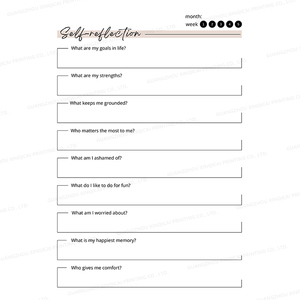 Tạp Chí Chăm Sóc Sức Khỏe 365 Ngày Phục Hồi Và Nạp Lại Nhật Ký Chăm Sóc Bản Thân Hàng Ngày Của Tôi Với Các Cạnh Mạ Vàng - Product Image 5