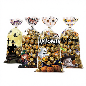 Bolsa <span class=keywords><strong>de</strong></span> Regalo <span class=keywords><strong>de</strong></span> Dulces <span class=keywords><strong>de</strong></span> Halloween con Diseño <span class=keywords><strong>de</strong></span> <span class=keywords><strong>Castillo</strong></span> <span class=keywords><strong>de</strong></span> <span class=keywords><strong>Bruja</strong></span>, Bolsa <span class=keywords><strong>de</strong></span> Embalaje <span class=keywords><strong>de</strong></span> Dulces para Fiestas - Product Image 2