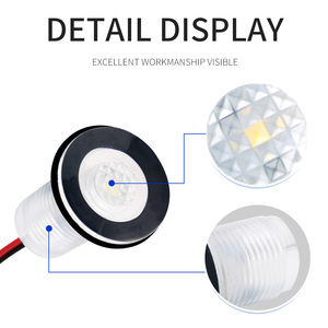 Lampe LED pour <span class=keywords><strong>bateau</strong></span> Livewell 12V IP68 étanche pour bac à appâts, aquarium, <span class=keywords><strong>bateau</strong></span> <span class=keywords><strong>de</strong></span> <span class=keywords><strong>pêche</strong></span> - Product Image 4