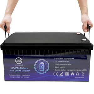 Batería de Larga Duración de 12 V, 12,8 V, 200 Ah, 240 Ah, 300 Ah, 100 Ah, Paquete de Baterías Prismáticas de Iones de Litio - Product Image 1