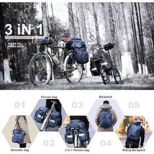 Meilleure Sacoche de Selle Multifonction Portable pour VTT, Sac de Transport en Terylene Pas Cher pour Vélo, Sacoche Sous Selle avec Poignée - Product Image 2