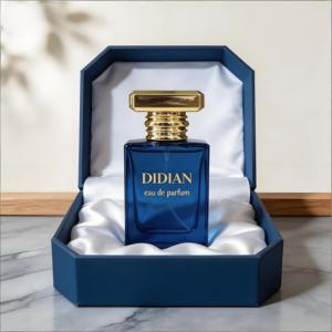 Vente en gros de flacons de parfum uniques personnalisés de 30 ml, 50 ml, 100 ml, flacon de parfum en verre de luxe rechargeable avec emballage en boîte - Product Image 2